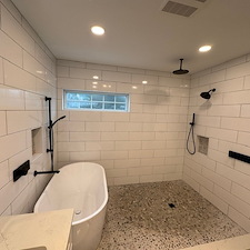 New-Shower-Fixture-Installation-for-Bathroom-Remodel-Project-in-Naperville-IL 1